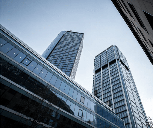 Buildings from below