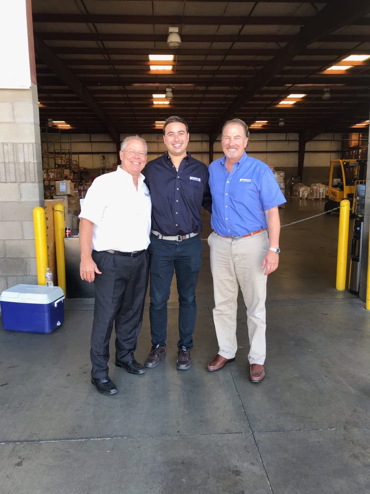NEXU Partners CEO Jean-Paul Destarac with Capin-Vyborny's founders, Michael Capin and John Paul Vyborny